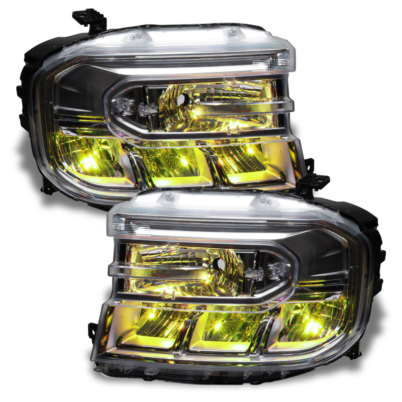 ORACLE Lighting Oracle 2022 Ford Maverick RGB Headlight Demon Eye Kit - ColorSHIFT w/o Controller