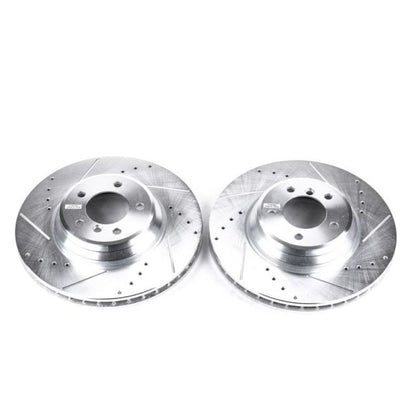 PowerStop Power Stop 09-11 BMW 335d Front Evolution Drilled & Slotted Rotors - Pair