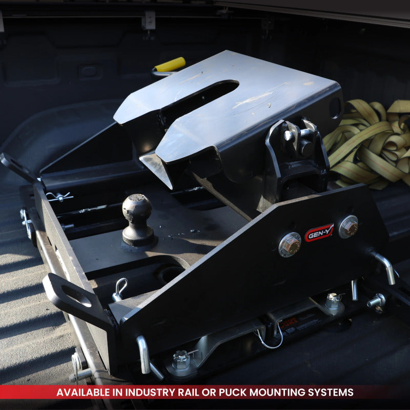 GEN-Y Hitch Gen-Y Advantage OEM Puck Mount 5th Wheel Gooseneck Dodge Combo Hitch (Curt Q24/A25 5th Wheel Head)