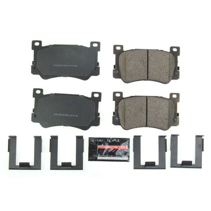 PowerStop Power Stop 17-19 Genesis G90 Front Z23 Evolution Sport Brake Pads w/Hardware