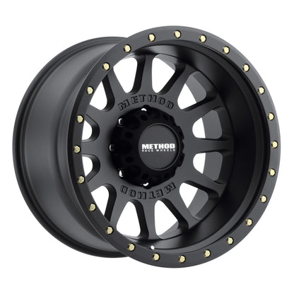 Method Wheels Method MR605 NV 20x9 -12mm Offset 8x170 124.9mm CB Matte Black Wheel