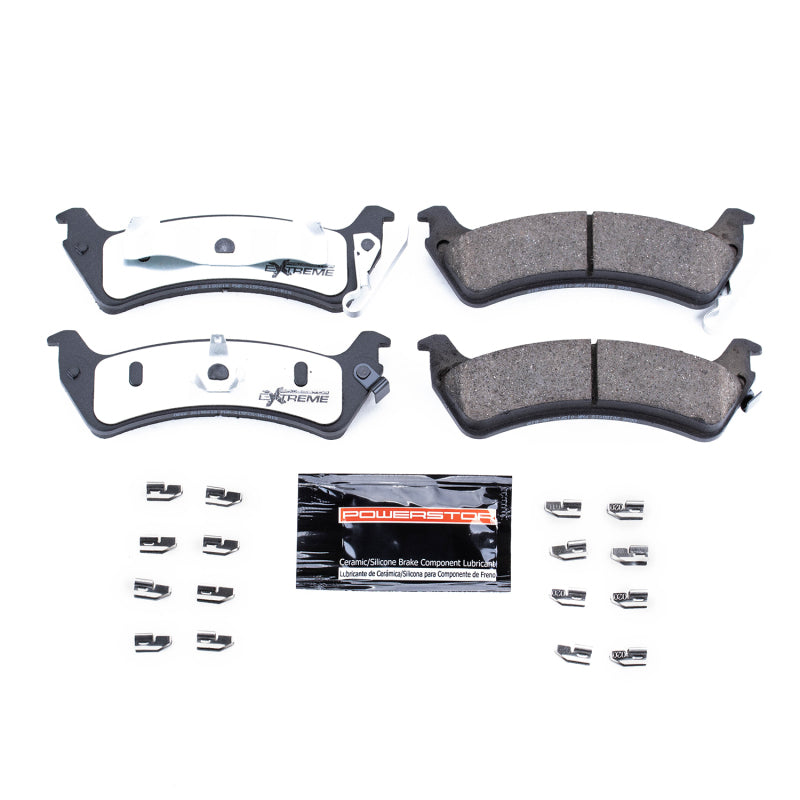 PowerStop Power Stop 94-98 Jeep Grand Cherokee Rear Z36 Truck & Tow Brake Pads w/Hardware