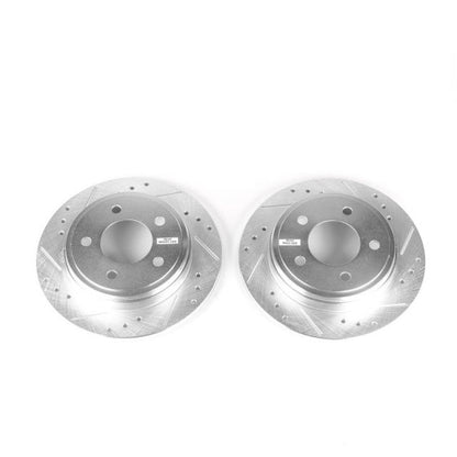 PowerStop Power Stop 99-04 Chrysler 300M Rear Evolution Drilled & Slotted Rotors - Pair