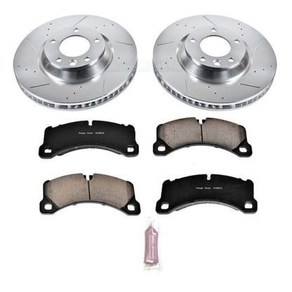 PowerStop Power Stop 11-18 Porsche Cayenne Front Z23 Evolution Sport Brake Kit