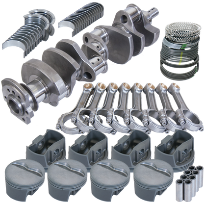 Eagle Chevy 350 3.750in Crank 5.700in I-Beam Rods -5cc Flat Top 4.040in Pistons Rotating Assembly