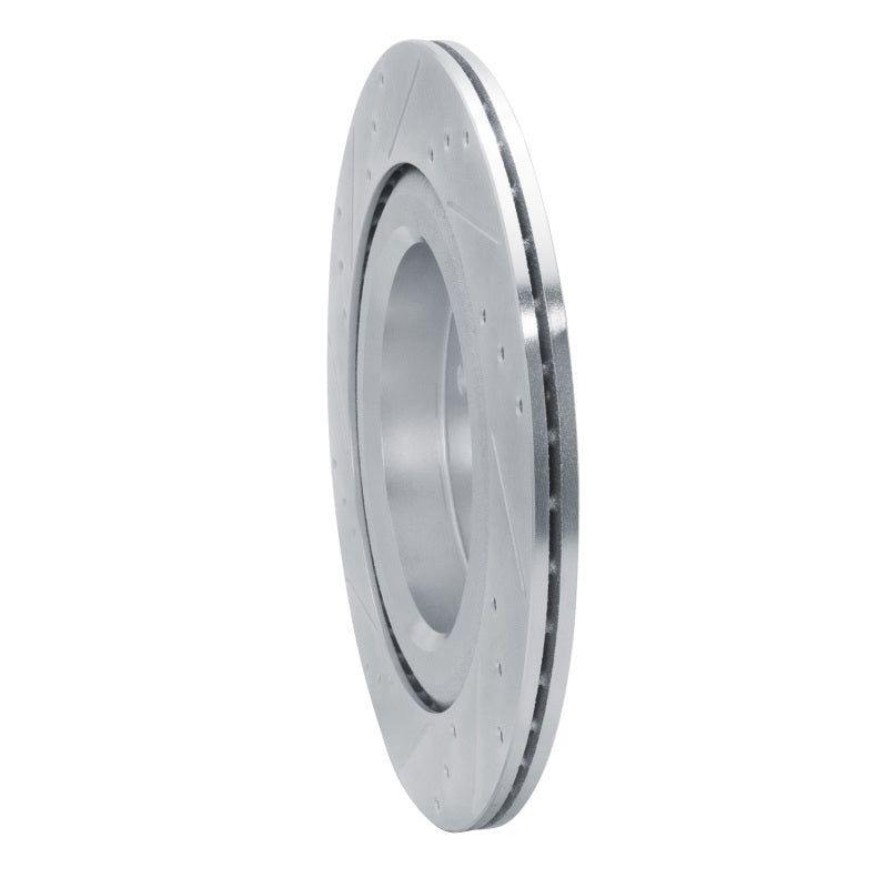 R1 Concepts R1 19-25 Subaru ASCENT Rear Right Drilled & Slotted Silver Brake Rotor