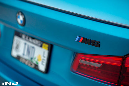 IND F90 M5 Painted Trunk Emblem