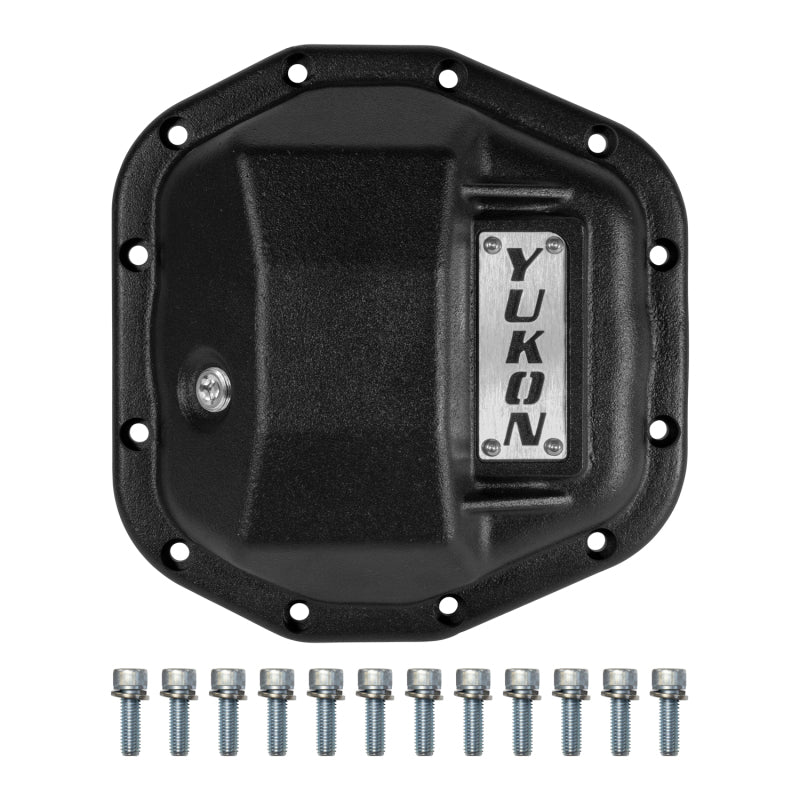 Yukon Gear & Axle Yukon Gear Hardcore Rear Nodular Iron Cover for Jeep Wrangler JL Dana 44/220mm