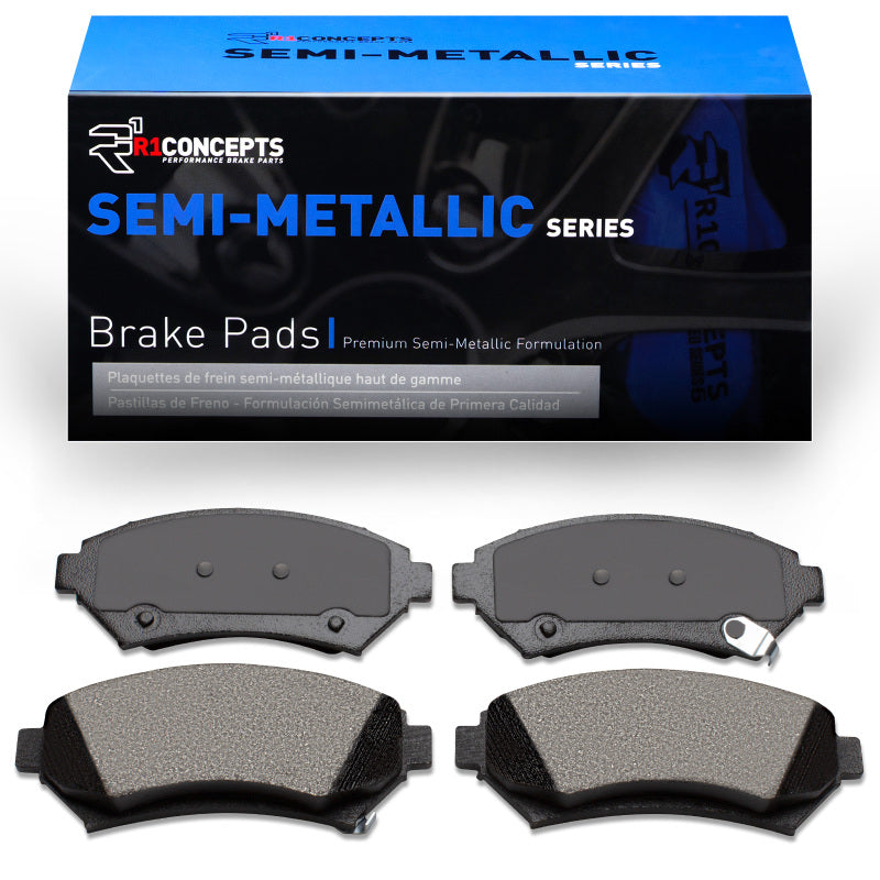 R1 Concepts R1 97-05 Pontiac Grand Prix Front Semi Met Brake Pads