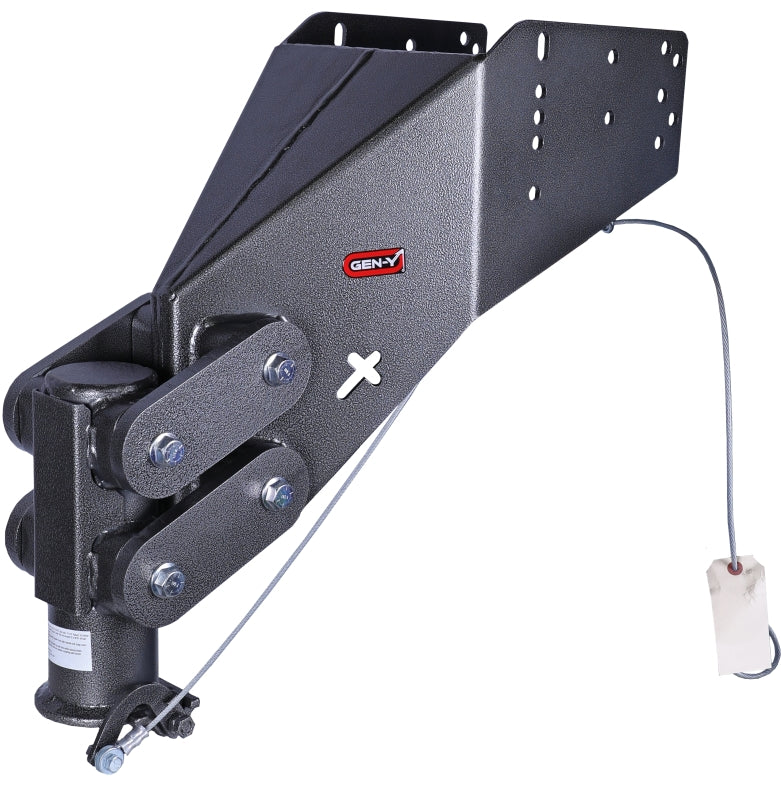 GEN-Y Hitch Gen-Y Executive Torsion-Flex Auto Latch 5th Wheel to Gooseneck 2-5/16in Coupler (2.5K-4.5K PW)