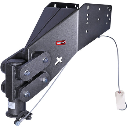 GEN-Y Hitch Gen-Y Executive Torsion-Flex Auto Latch 5th Wheel to Gooseneck 2-5/16in Coupler (2.5K-4.5K PW)