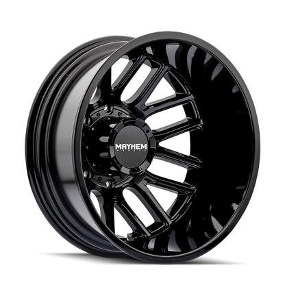 Mayhem 8107D Cogent Dually 20x8.25 / 8x165.1 BP / -192mm Offset / 121.3mm Hub Gloss Black Wheel