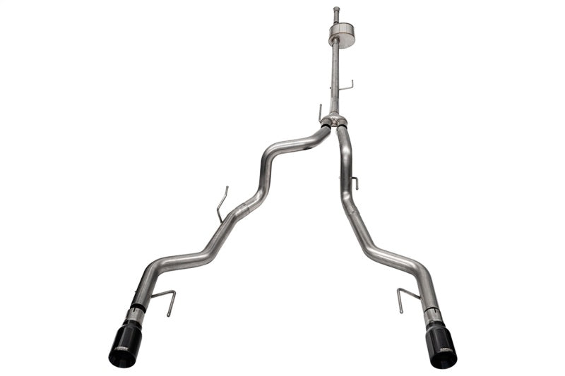 CORSA Performance Corsa 2022-2025 Ford F-150 SuperCrew/5.5ft Bed 5.0L V8 Xtreme Cat-Back Dual Rear Exit-Black PVD