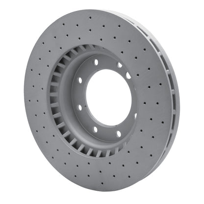 DFC 17-18 Mercedes-Benz G550 4X4 Front Drilled Hi-Carbon Alloy Geomet Coated Rotor