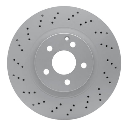 DFC 07-13 Mercedes-Benz S400 (USA) Front Drilled GeoSPEC Coated Rotor