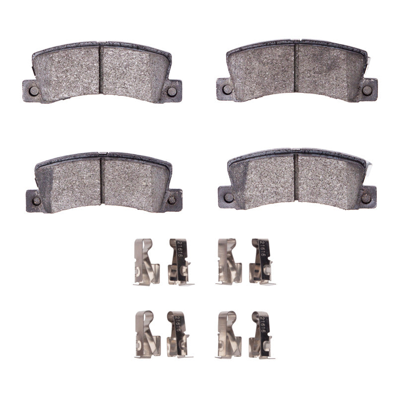 R1 Concepts R1 1987-1996 Toyota Camry Rear R1 Ceramic Pads & Hardware Kit