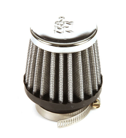 K&N Engineering K&N Universal Chrome Filter 1 3/8 inch FLG / 2 1/2 inch Base / 2 inch Top / 2 1/4 inch Height
