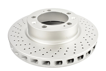 DBA 94-95 Porsche 911 Carrera 4 (Excl Turbo Look) Front Left En-Shield OE Drilled Rotor