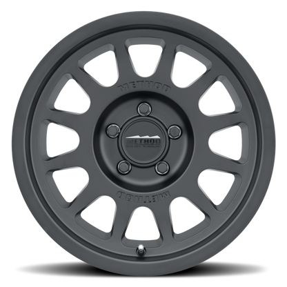 Method Wheels Method MR703 17x8.5 +25mm Offset 5x5 71.5mm CB Matte Black Wheel