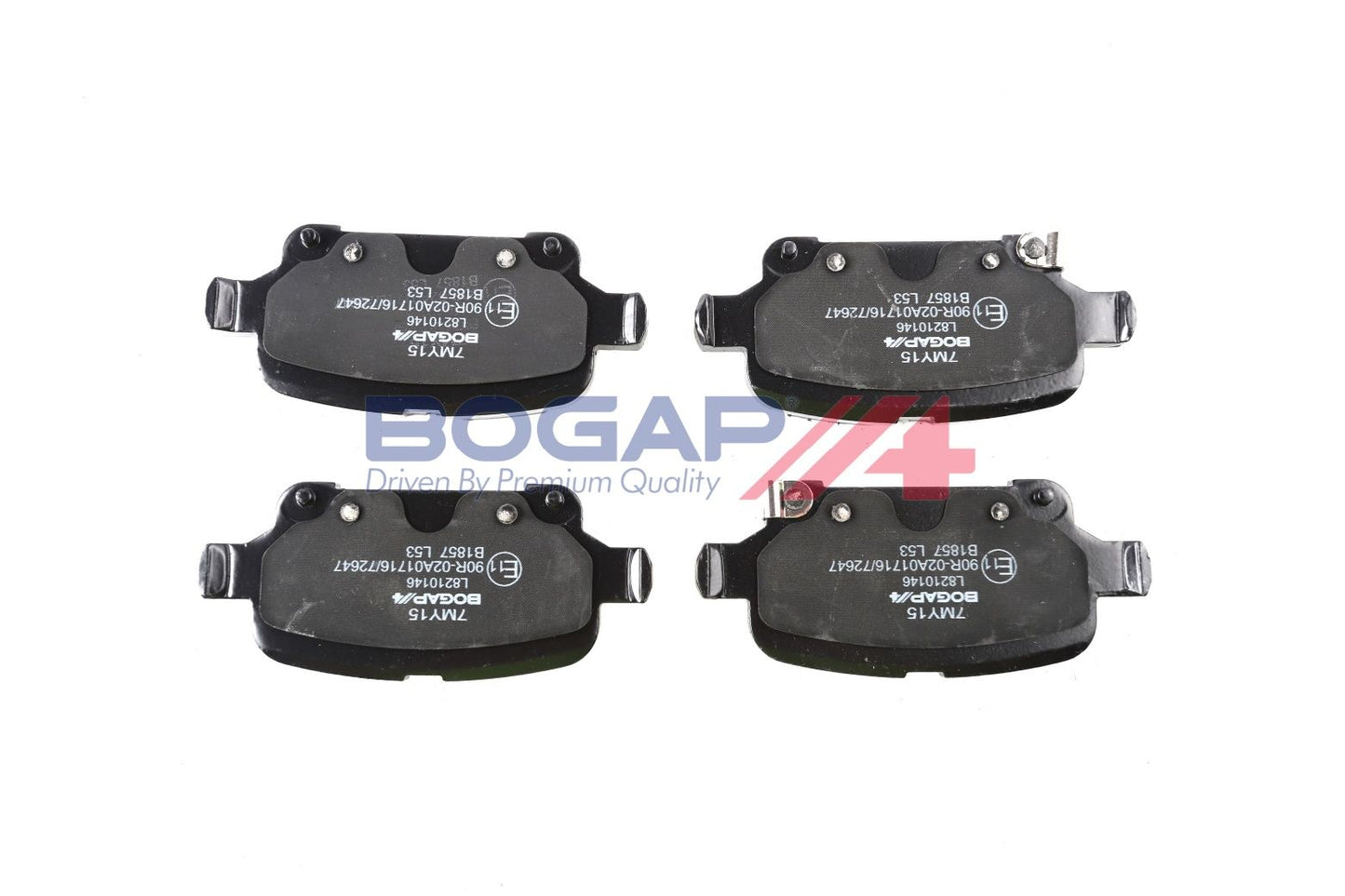 BOGAP L8210146 Brake Pad Set, Disc Brake