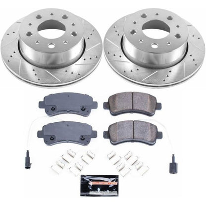 PowerStop Power Stop 14-15 Ram ProMaster 1500 Rear Z23 Evolution Sport Brake Kit