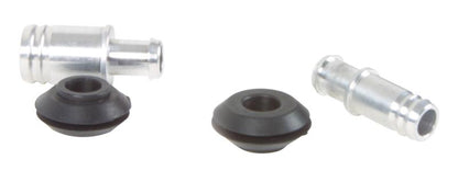 Vibrant 10mm (2/5in) O.D. Aluminum Vacuum Hose Fitting (includes Rubber Grommet)