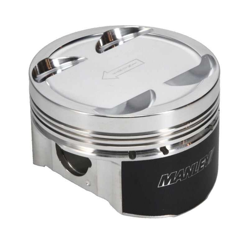 Manley Performance Manley 03-06 Mitsubishi Evo 8/9 4G63T 87mm +2.0mm Bore 8.5/9.0:1 Dish Pistons w/ Rings