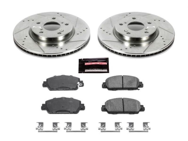 PowerStop Power Stop 13-19 Honda Accord Front Z23 Evolution Sport Brake Kit