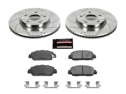 PowerStop Power Stop 13-19 Honda Accord Front Z23 Evolution Sport Brake Kit