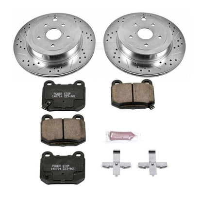 PowerStop Power Stop 08-14 Subaru Impreza Rear Z23 Evolution Sport Brake Kit