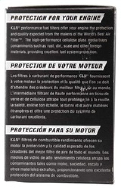 K&N Engineering K&N Fuel Filter 88-01 Acura Integra 1.8L, 94-98 Honda Accord 2.2L