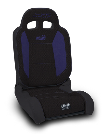 PRP Seats PRP EnduroDaily Reclining Suspension Seat - Black/Purple Tweed - Passenger