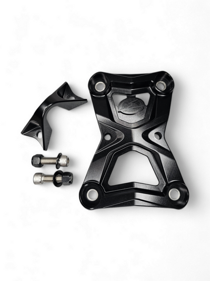 Elektric Off Road Elektric Offroad 2022-2025 Polaris Rzr Pro R/ Turbo R Volt Radius Rod Plate Billet Anodized Black