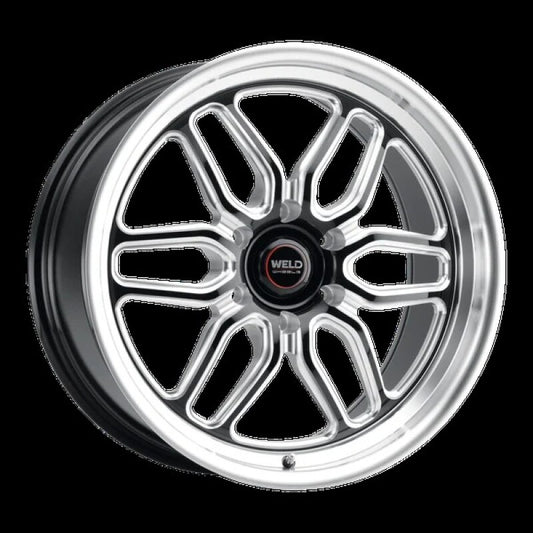 Weld Racing 17x7 Laguna Bead Lock 6x139.7 ET00 BS4.00 Gloss BLK MIL DIA 106.1