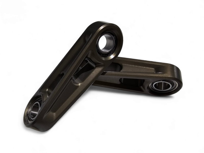 Elektric Off Road Elektric Offroad 2017+ Can Am X3 Maverick Volt Front Billet Sway Bar Links Anodized Gun Metal