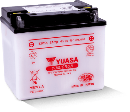 Yuasa Battery Yuasa YB7C-A Yumicron 12-Volt Battery