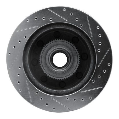 R1 Concepts R1 03-05 Ford F-250 2WD (Super Duty) Front Left Drilled & Slotted Silver Brake Rotor