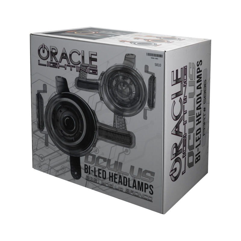 ORACLE Lighting Oracle 2021+ Ford Bronco Oculus BI-LED Projector Headlights