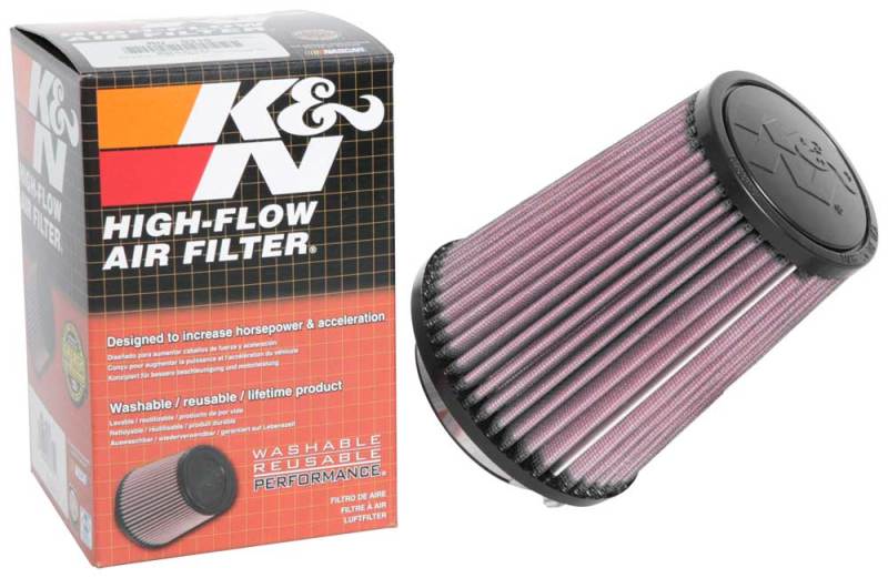K&N Engineering K&N Universal Clamp-On Air Filter 2-3/4in FLG / 4-3/4in B / 3-1/2in T / 5-7/8in H