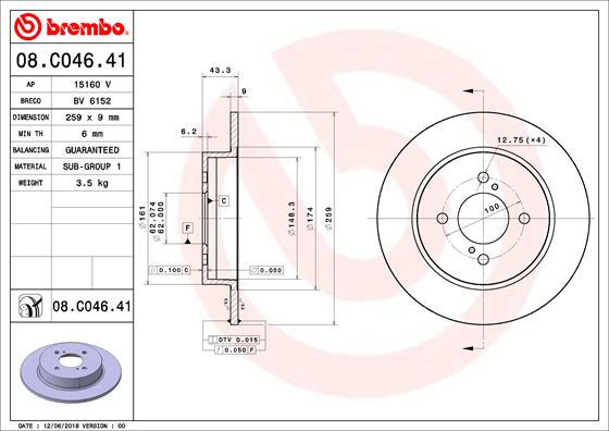 BBP 41515BBP Disc Brake Caliper Repair Kit