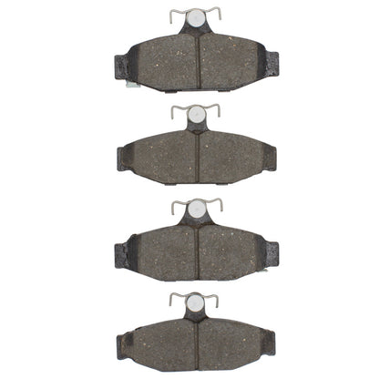 DFC 85-97 Pontiac Firebird Rear 4000 Hybridynamic Brake Pads