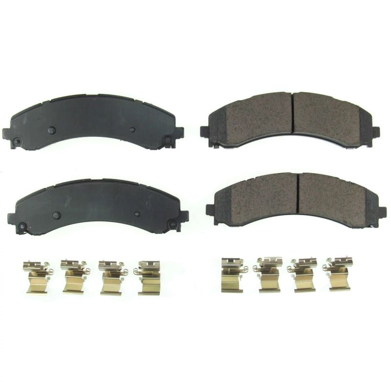 PowerStop Power Stop 2019 Ram 3500 Rear Z17 Evolution Ceramic Brake Pads w/Hardware