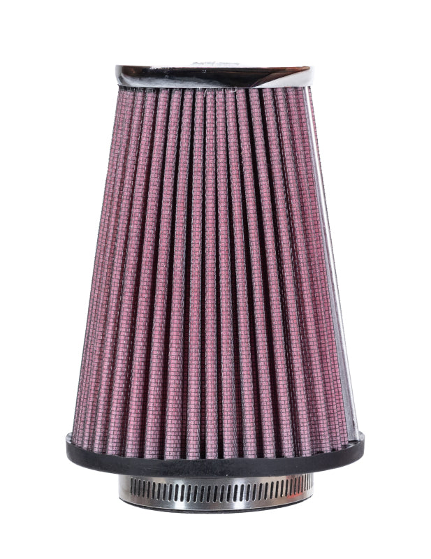 K&N Engineering K&N Universal Clamp-On Air Filter 2-7/16in Flange 4-1/2x3-3/4in Base 3x2in Top 6in Height