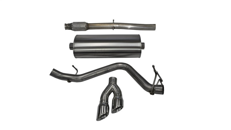 CORSA Performance Corsa 2014-2019 Chevy Silverado 1500 5.3L V8 CC / SB 3in Single Side Exit Touring Cat-Back Exhaust