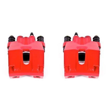 PowerStop Power Stop 04-11 Ford F-150 Rear Red Calipers w/o Brackets - Pair
