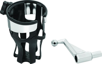 Kuryakyn Reflex Drink Holder 01-17 GL1800 Passenger Mount Chrome