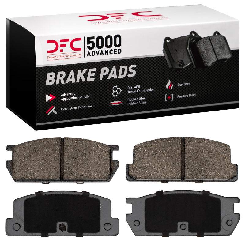 DFC 81-85 Mazda RX-7 Rear 5000 Advanced Semi Metallic Brake Pads