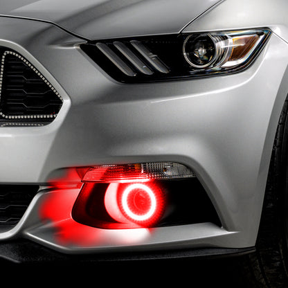 ORACLE Lighting Oracle 15-17 Ford Mustang Dynamic RGB+A Projector Surface Mount Fog Light Halo Kit -