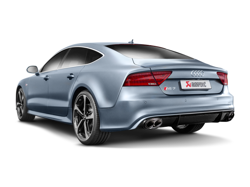 Akrapovic Akrapovic 14-17 Audi RS7 Sportback (C7) Evolution Line Cat Back (Titanium) w/ Carbon Tips