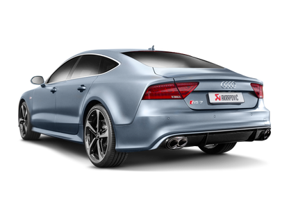 Akrapovic Akrapovic 14-17 Audi RS7 Sportback (C7) Evolution Line Cat Back (Titanium) w/ Carbon Tips